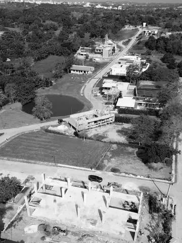 Vista aérea del condominio Enkanta